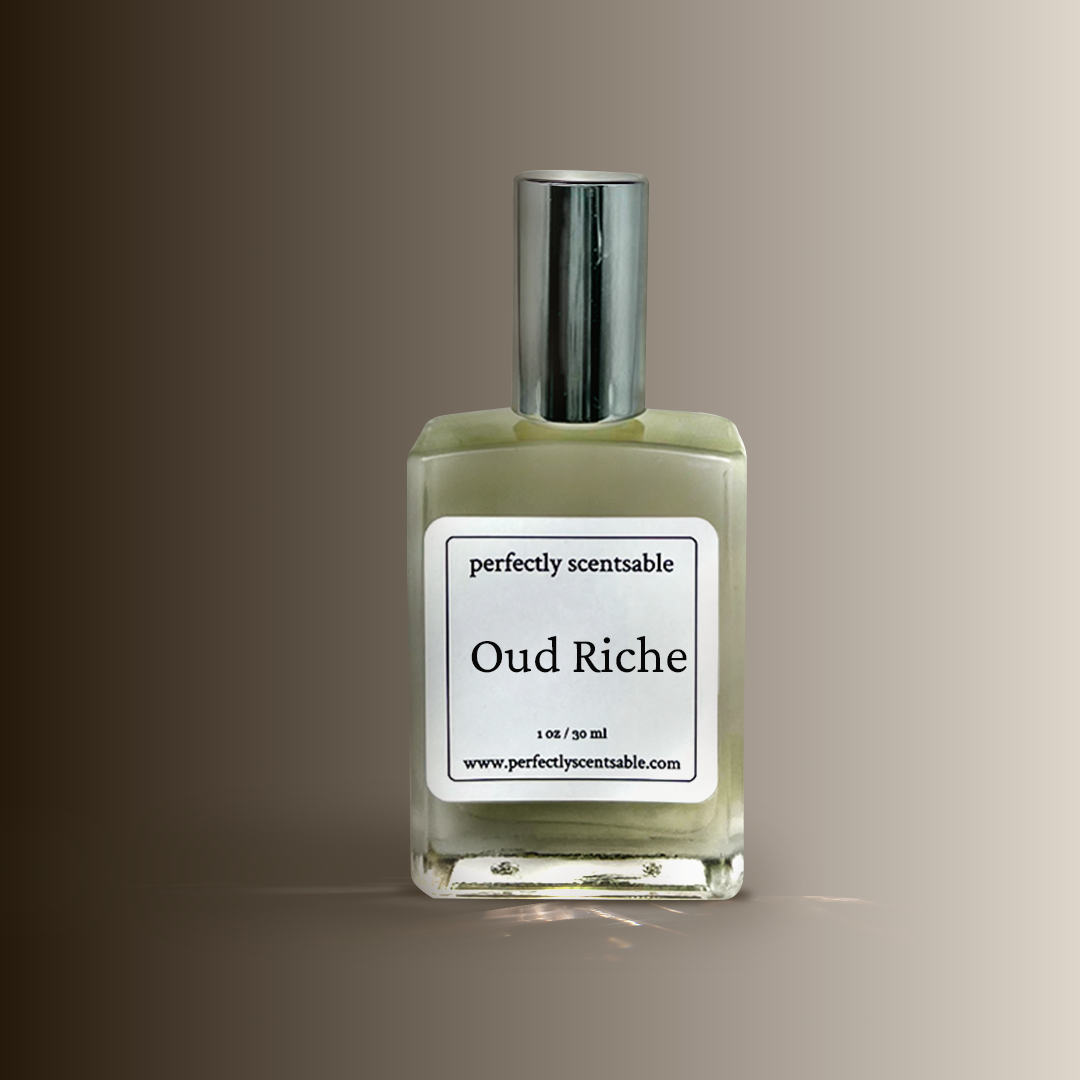 Oud Riche Perfume Oil 1oz bottle by Perfectly Scentsable