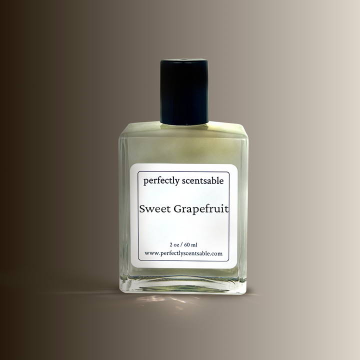 Sweet Grapefruit Perfume Oil 2oz bottle by Perfectly Scentsable
