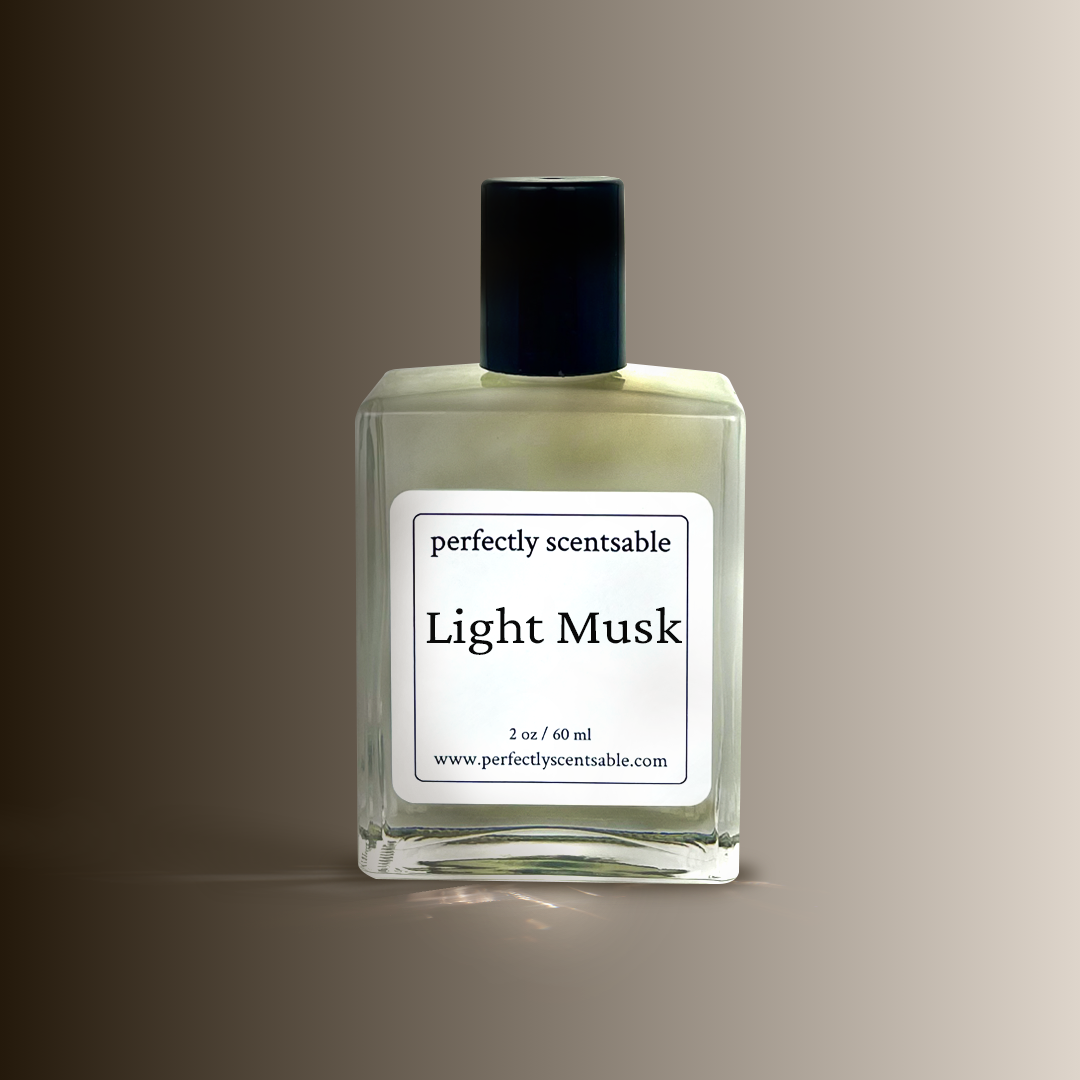 Light Musk Perfume Oil 2oz bottle by Perfectly Scentsable