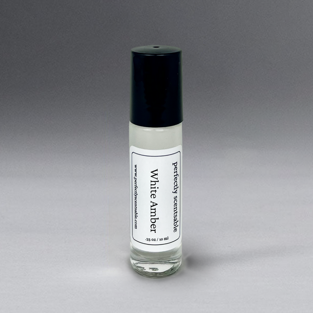 Amber White unisex Perfume Body Oil 1/3 oz. roll-on (1) – Perfume Body Oil  and Gifts